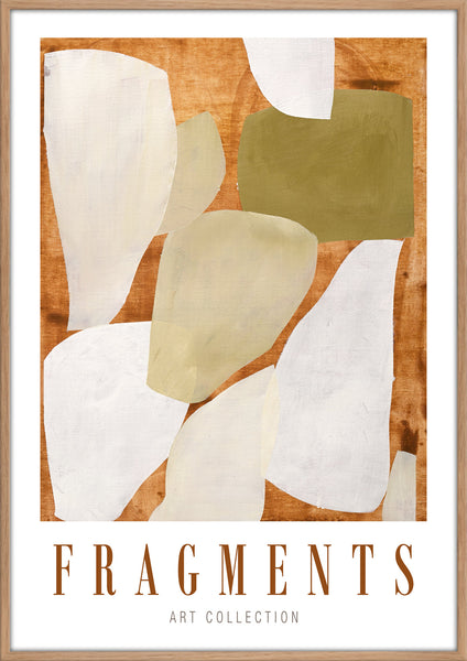 Fragments | KUNSTTRYK Kunsttryk ART COPENHAGEN 70x100 Egeramme
