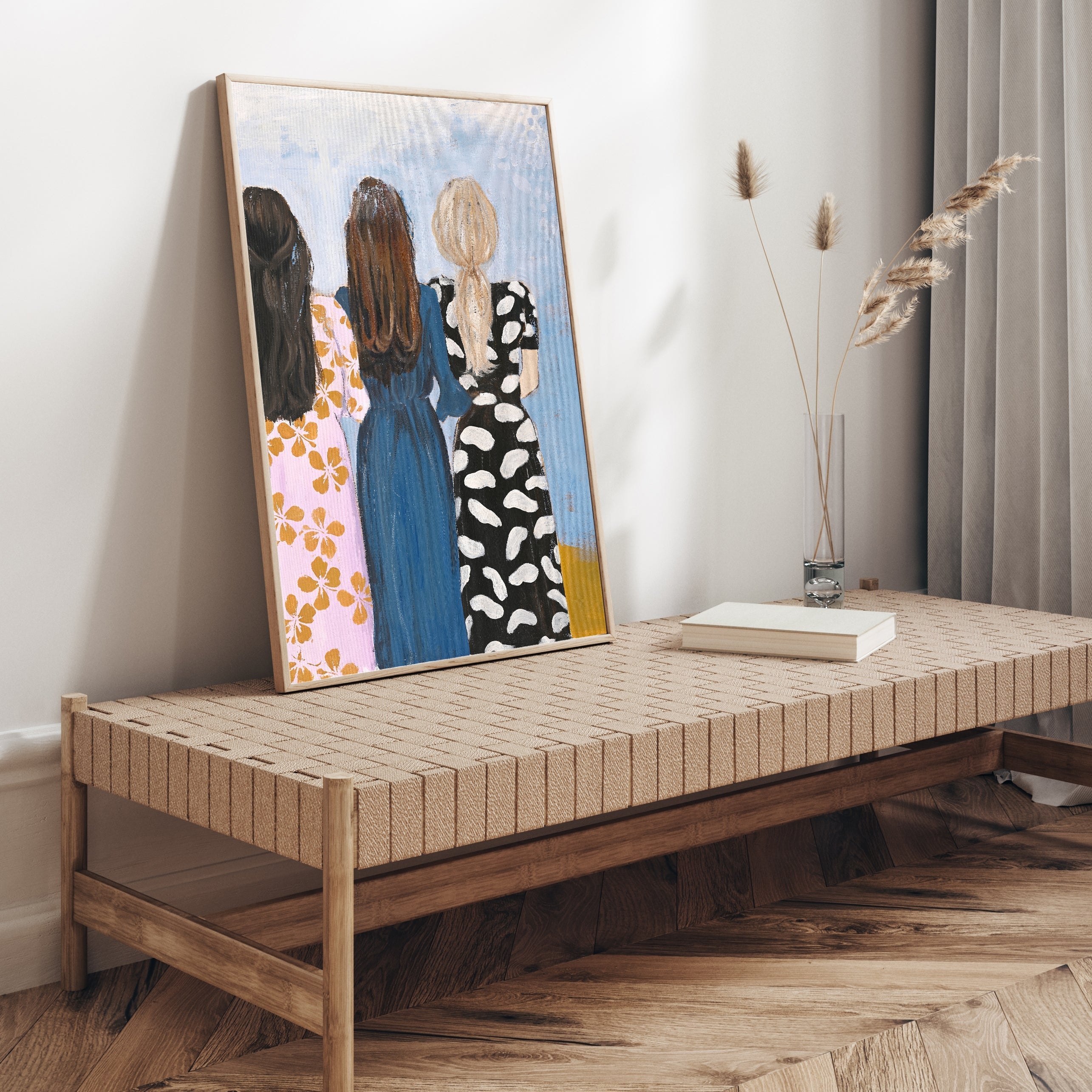 Girlmatch | KUNSTTRYK Kunsttryk ART COPENHAGEN 50x70 Egeramme