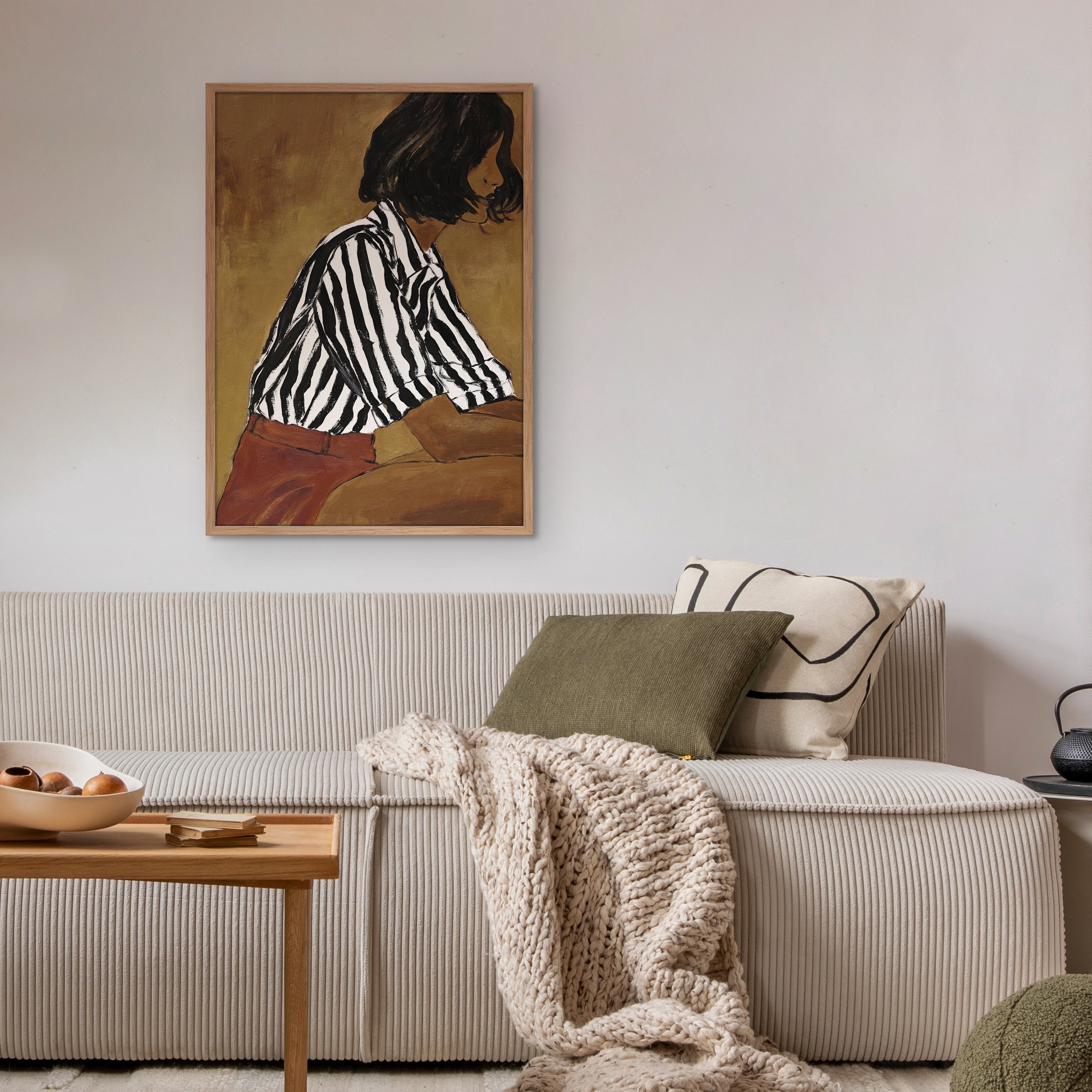 Let it go | KUNSTTRYK Kunsttryk ART COPENHAGEN 50x70 Egeramme