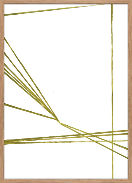 Lines play | KUNSTTRYK Kunsttryk ART COPENHAGEN 50x70 Egeramme