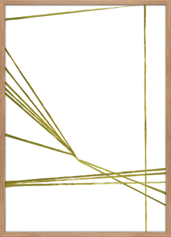 Lines play | KUNSTTRYK Kunsttryk ART COPENHAGEN 50x70 Egeramme