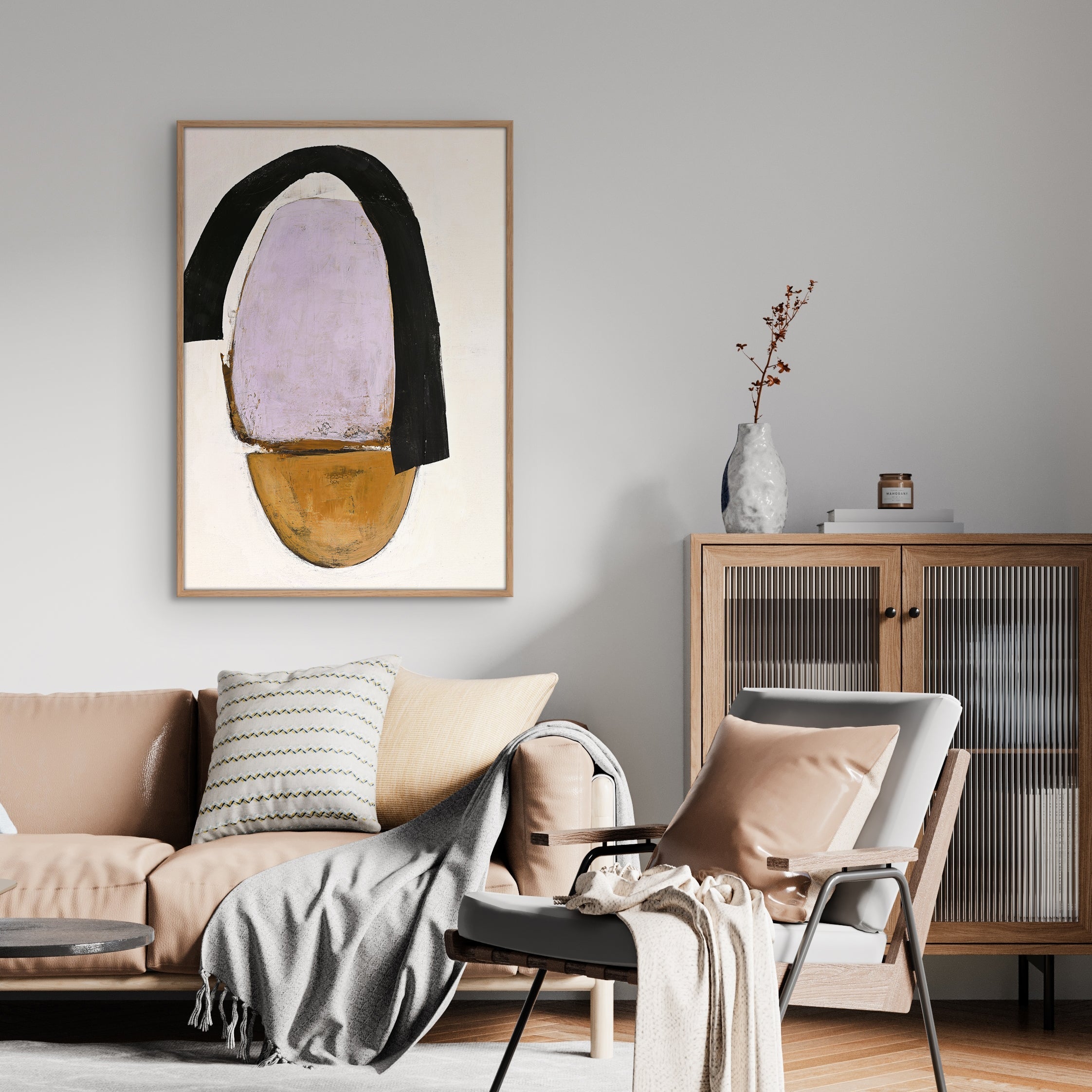 Post modern | KUNSTTRYK Kunsttryk ART COPENHAGEN 50x70 Egeramme