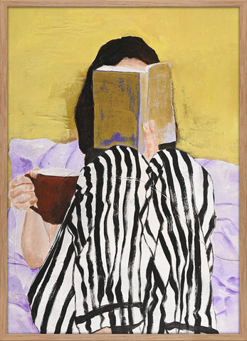 Reading | KUNSTTRYK Kunsttryk ART COPENHAGEN 50x70 Egeramme