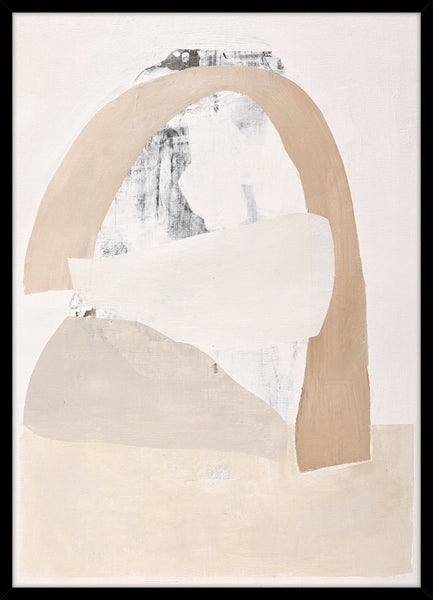 Shaping | KUNSTTRYK Kunsttryk ART COPENHAGEN 50x70 Sort ramme