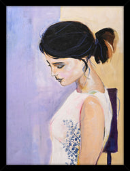 Still quiet | KUNSTTRYK Kunsttryk ART COPENHAGEN 30x40 Sort ramme