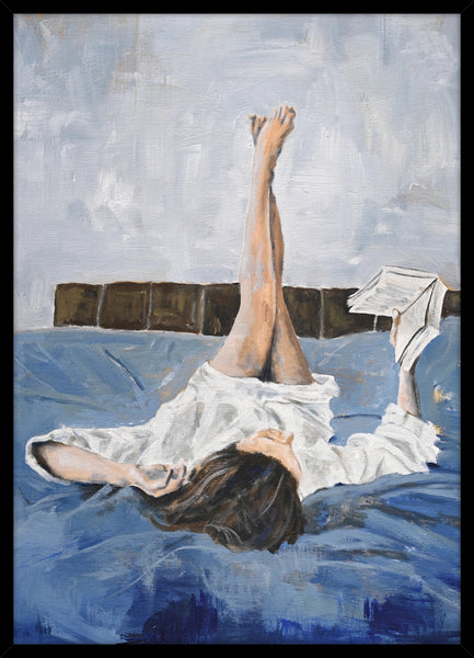 Storytelling | KUNSTTRYK Kunsttryk ART COPENHAGEN 50x70 Sort ramme