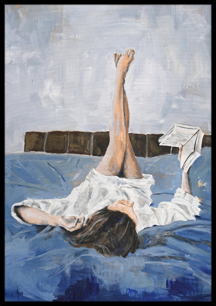 Storytelling | KUNSTTRYK Kunsttryk ART COPENHAGEN 70x100 Sort ramme