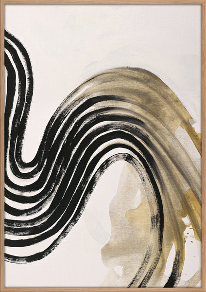 Stripes | KUNSTTRYK Kunsttryk ART COPENHAGEN 70x100 Egeramme