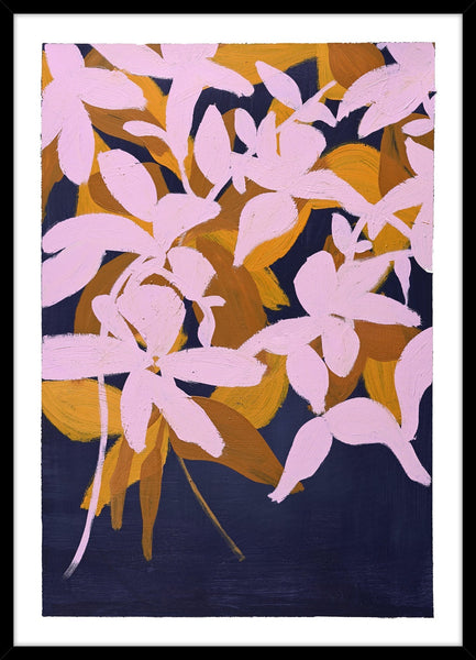 Wild wonder | KUNSTTRYK Kunsttryk ART COPENHAGEN 50x70 Sort ramme