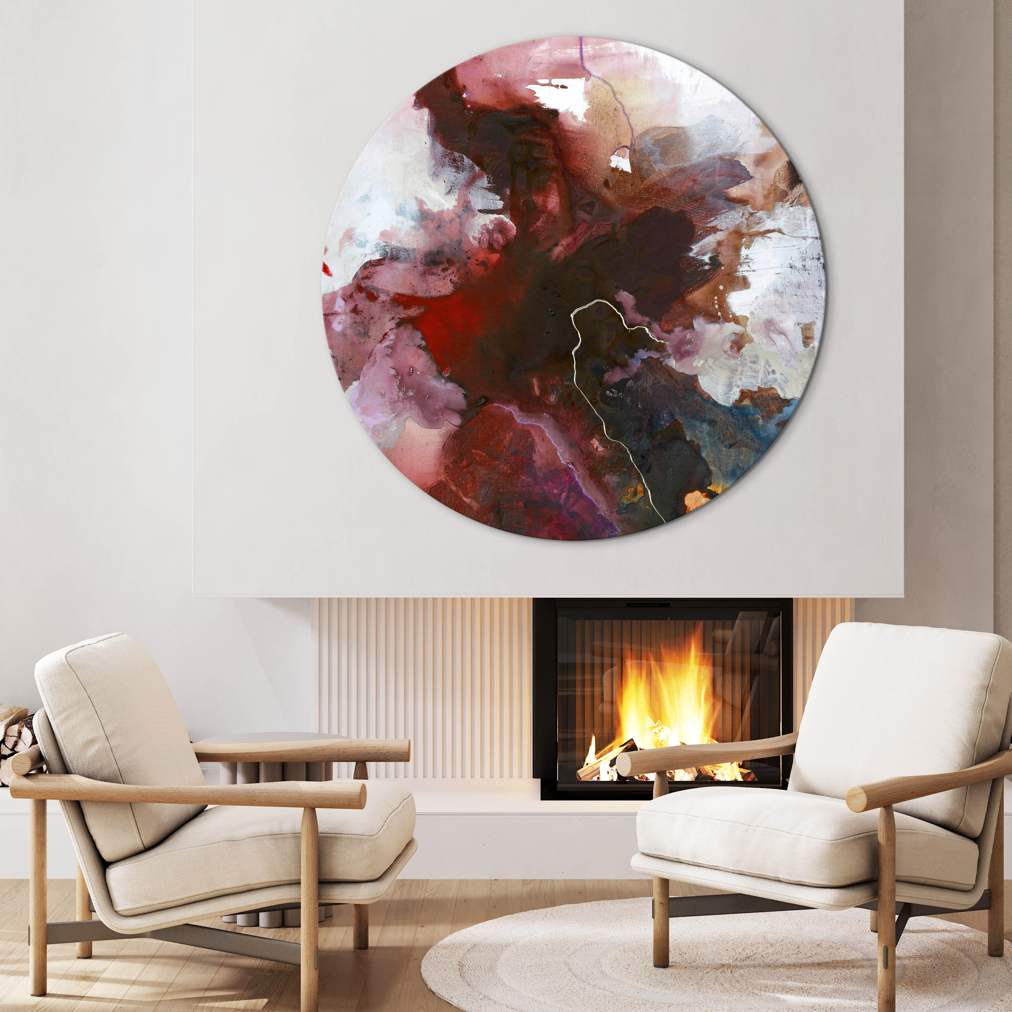 Red One | CIRCLE ART Circle Art ART COPENHAGEN   