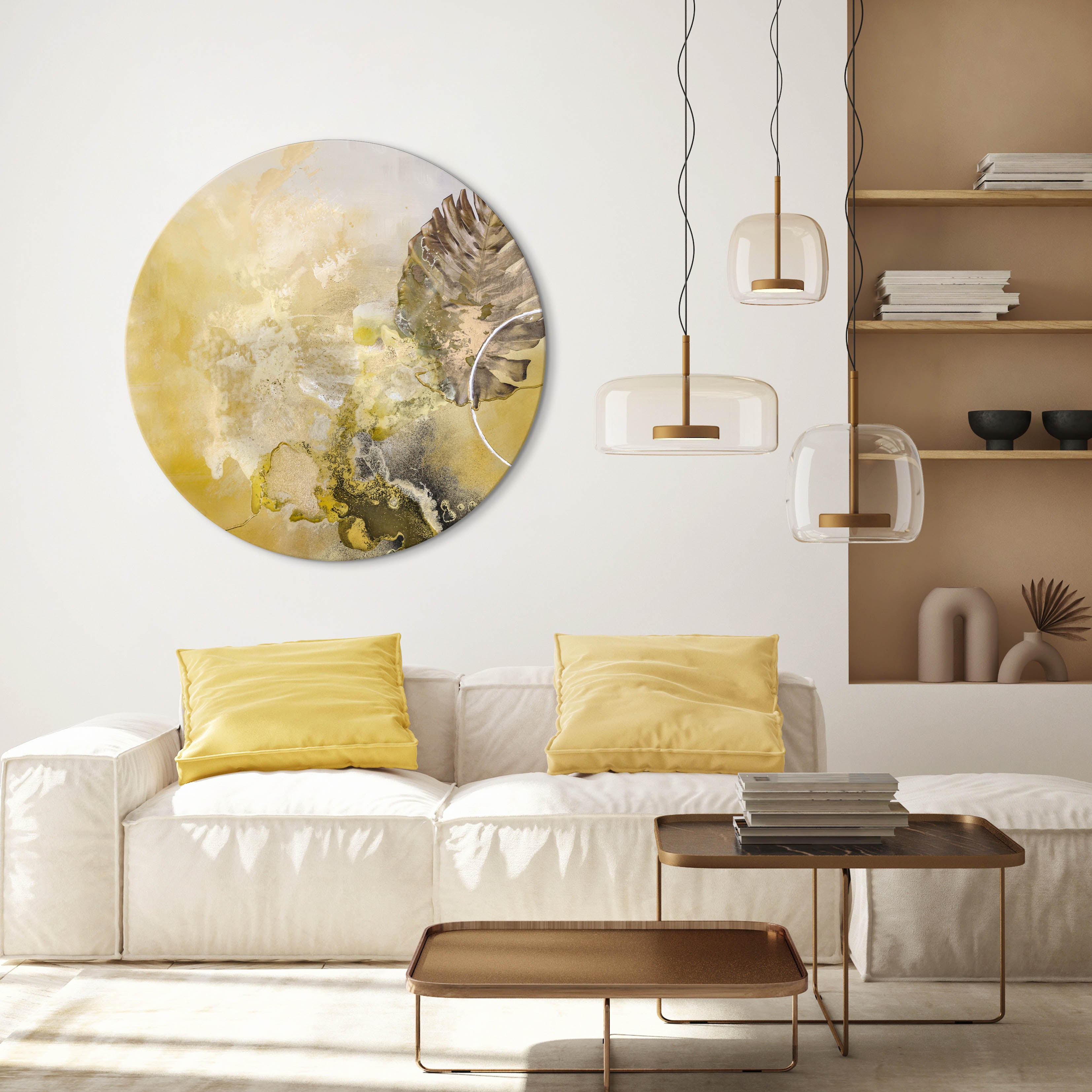 Golden Leaf | CIRCLE ART Circle Art ART COPENHAGEN   