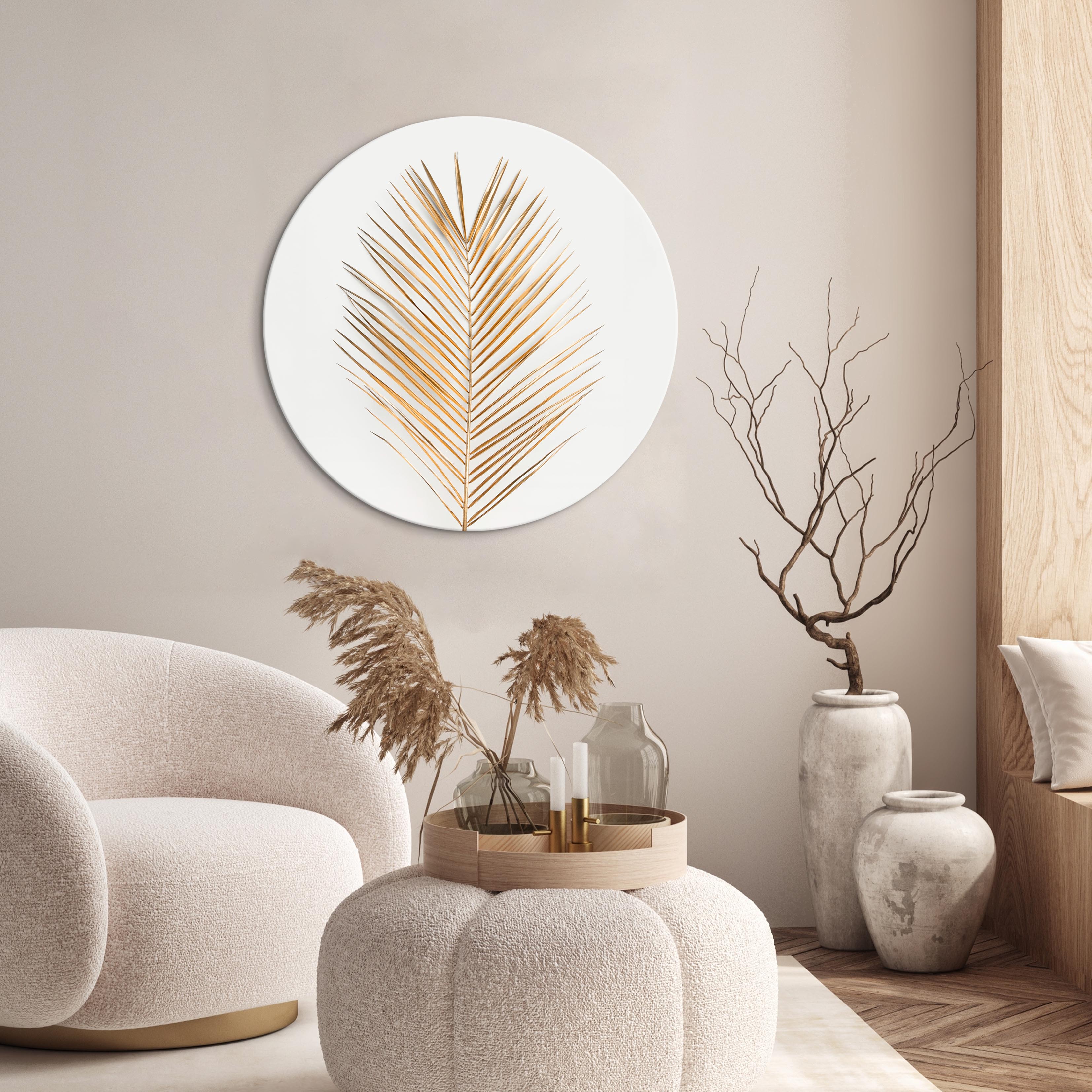 Palm Leaf Gold | CIRCLE ART Circle Art ART COPENHAGEN   