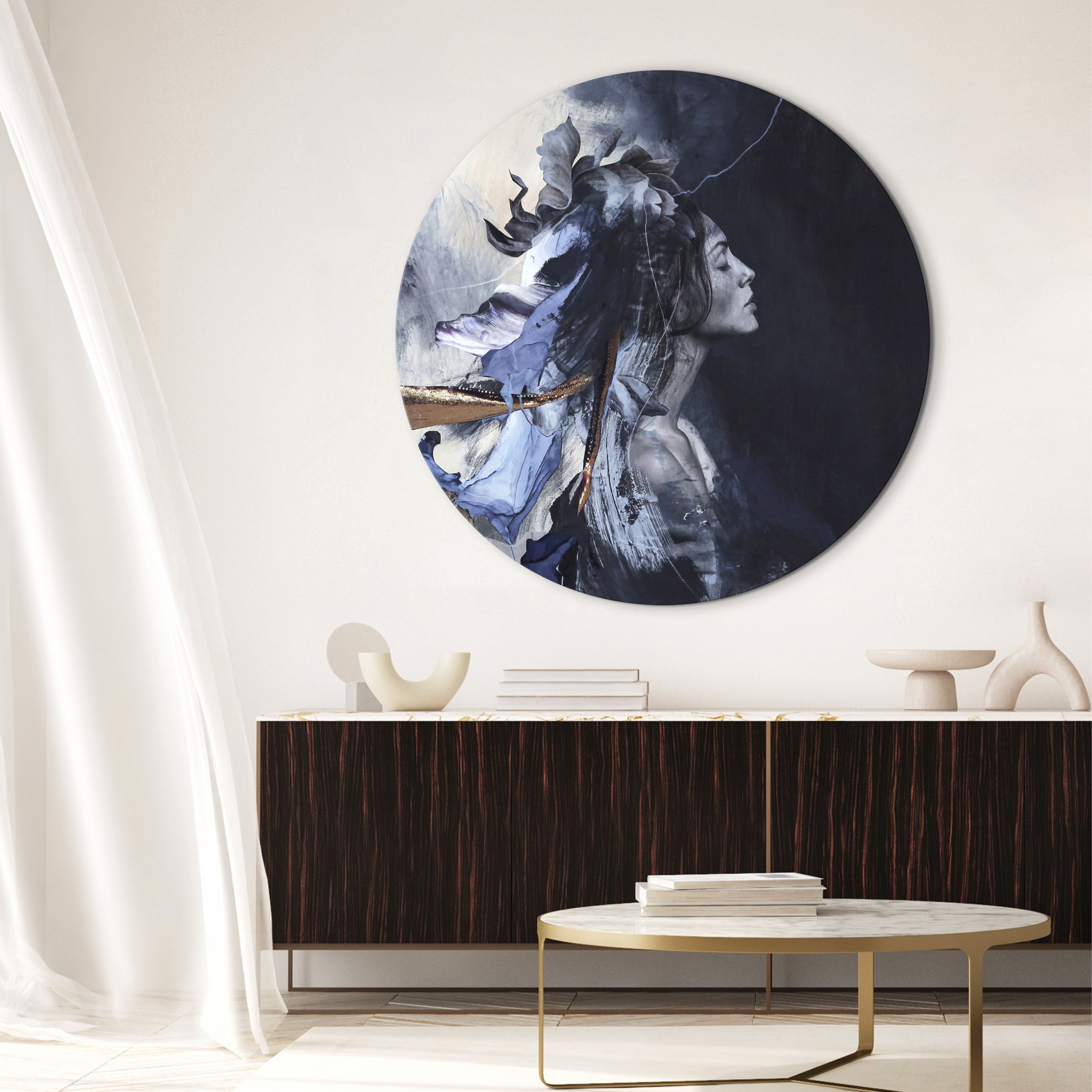 Imperfection Blue | CIRCLE ART Circle Art ART COPENHAGEN   