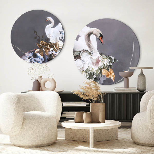 Swan Gold 1 | CIRCLE ART Circle Art ART COPENHAGEN