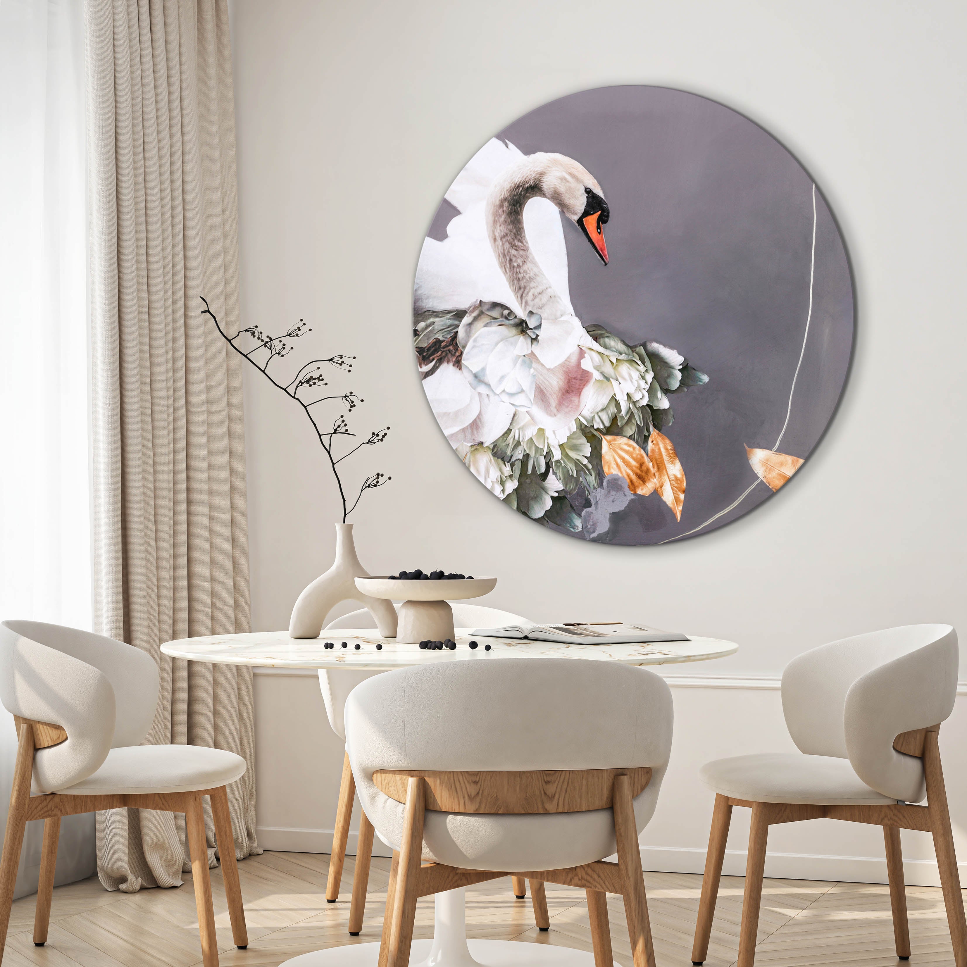 Swan Gold 2 | CIRCLE ART Circle Art ART COPENHAGEN   