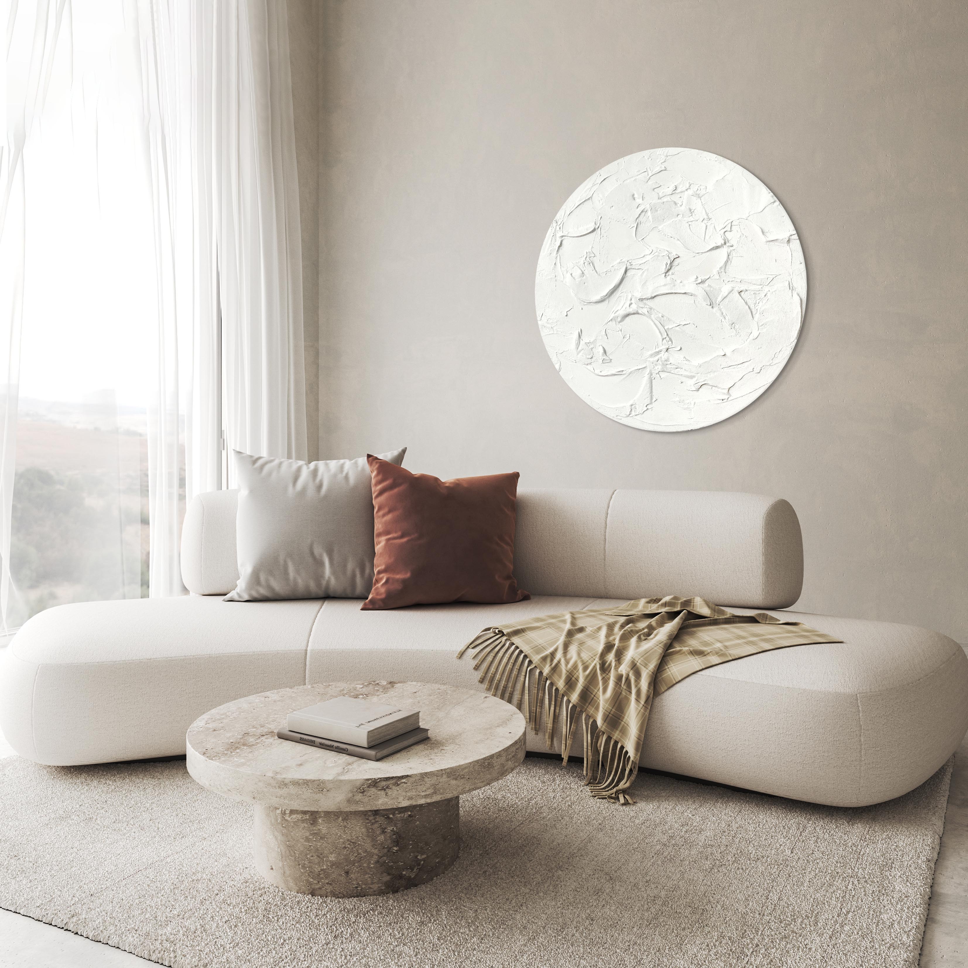 White Passion 19 | STRUKTUR MALERI Strukturmaleri MF