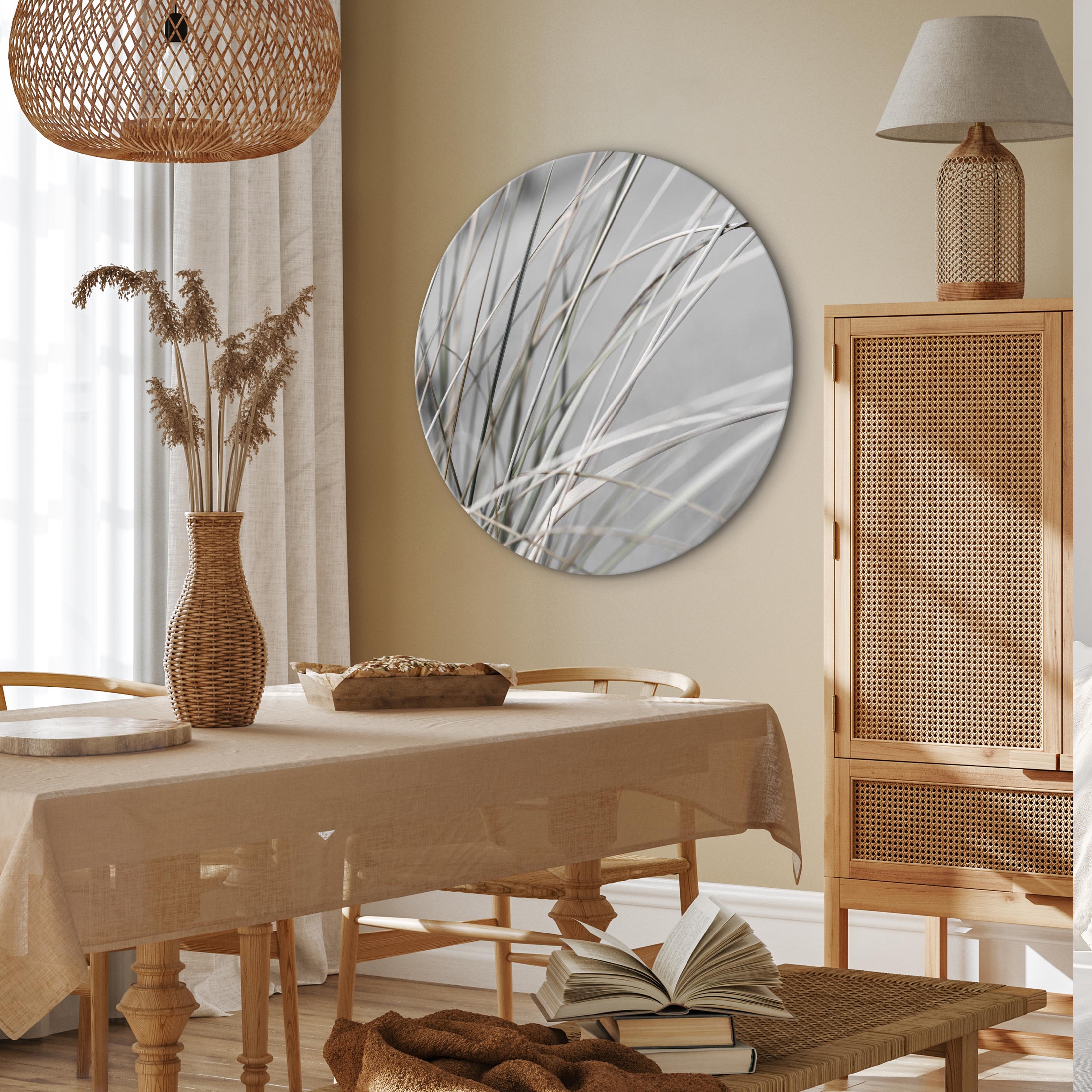 Mellow Grasses 1 | CIRCLE ART Circle Art ART COPENHAGEN   