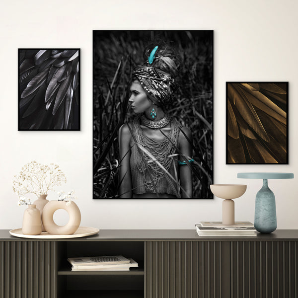 In the Bush blue | PLAKAT Plakat MF