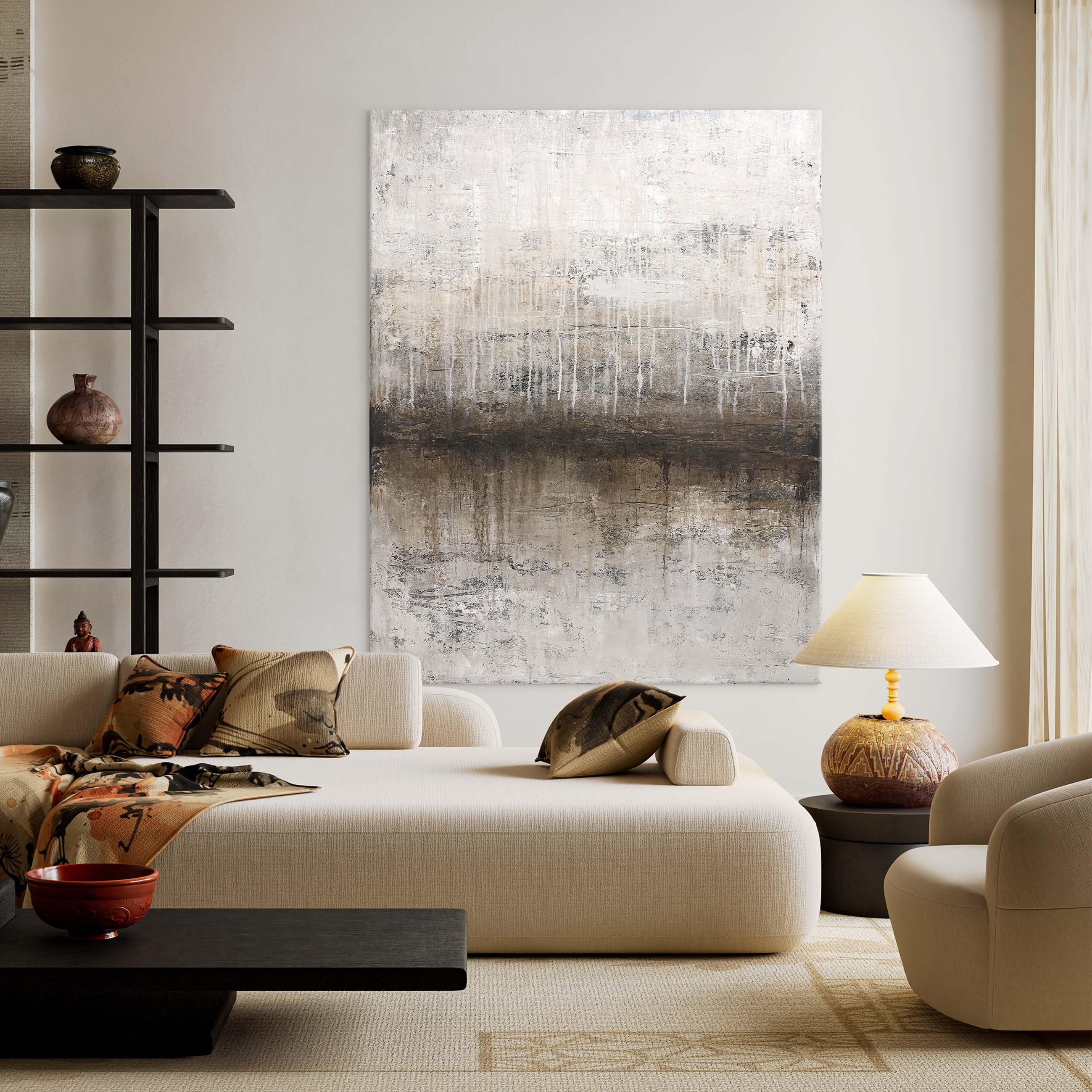 BALANCED | UNIKA MALERI Unika Maleri ART COPENHAGEN 118x150 cm