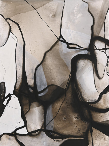 FREE FLOW | UNIKA MALERI Unika Maleri ART COPENHAGEN 90x120cm