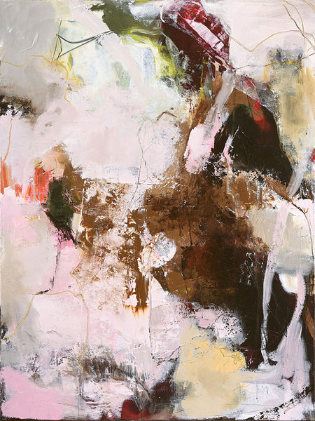 PINK SETUP | UNIKA MALERI Unika Maleri ART COPENHAGEN 90x120cm