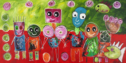Heartfelt Family | PREMIUM MALERI Premium Maleri ART COPENHAGEN   
