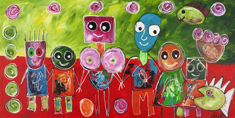 Heartfelt Family | PREMIUM MALERI Premium Maleri ART COPENHAGEN   