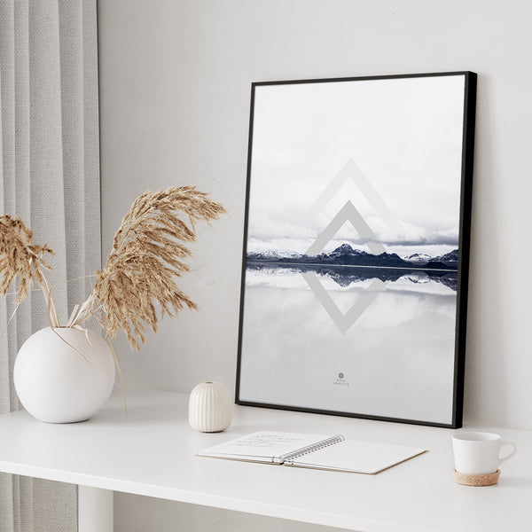 Twin Lakes | INDRAMMET BILLEDE Indrammet billede MF