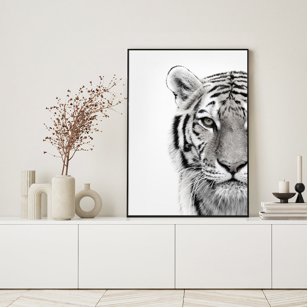 White Tiger | INDRAMMET BILLEDE Indrammet billede MF