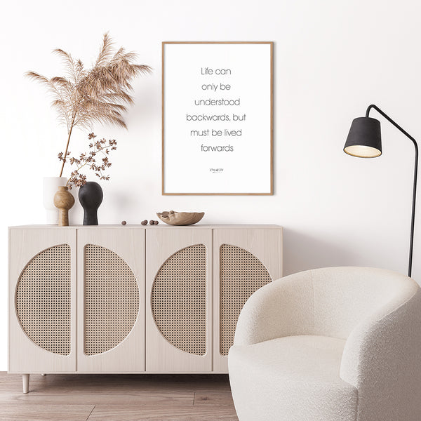 Life can only | INDRAMMET BILLEDE Indrammet billede MF