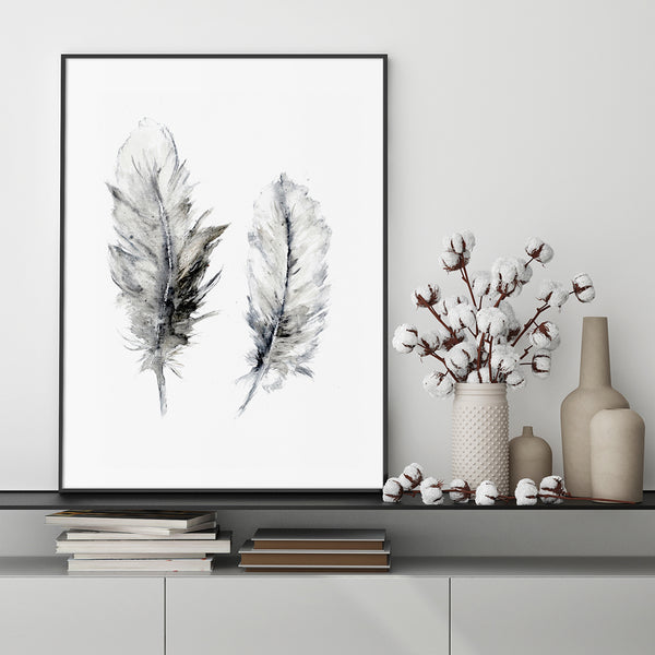 Cozy Feathers 3 | INDRAMMET BILLEDE Indrammet billede MF