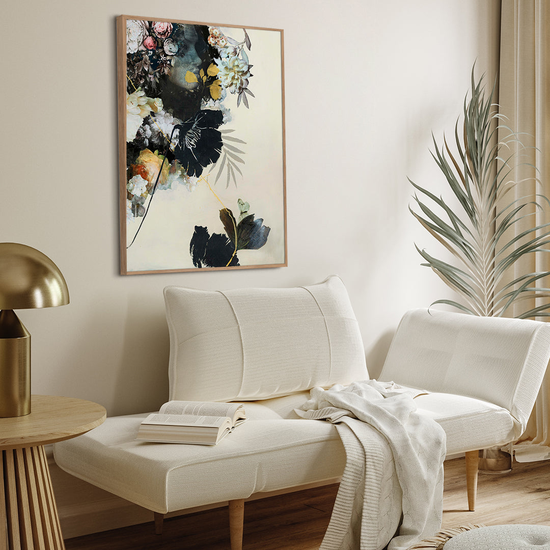 Haute couture 2 | INDRAMMET BILLEDE Indrammet billede MF 30x40 Egeramme