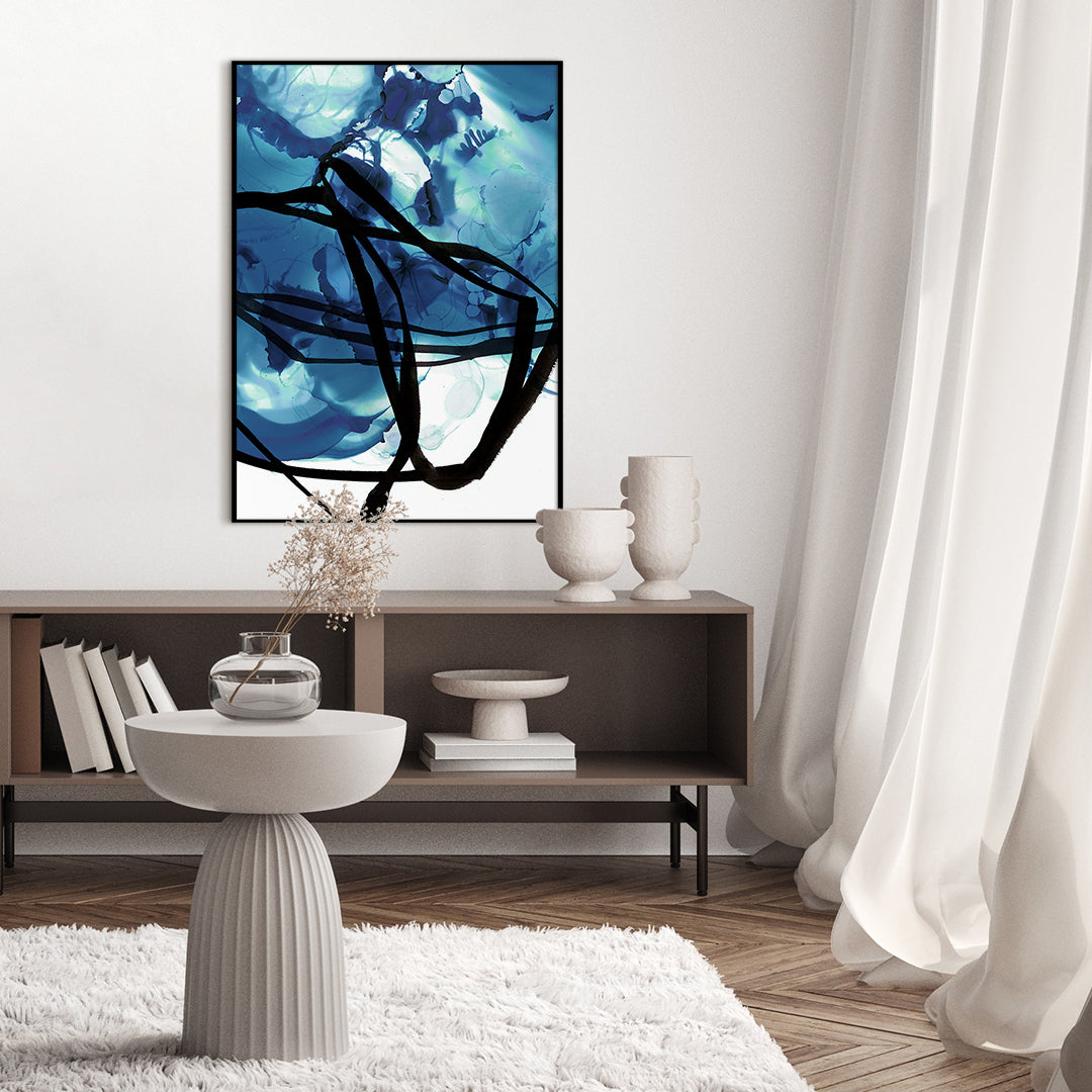 Aqua Deep 1 | INDRAMMET BILLEDE Indrammet billede MF