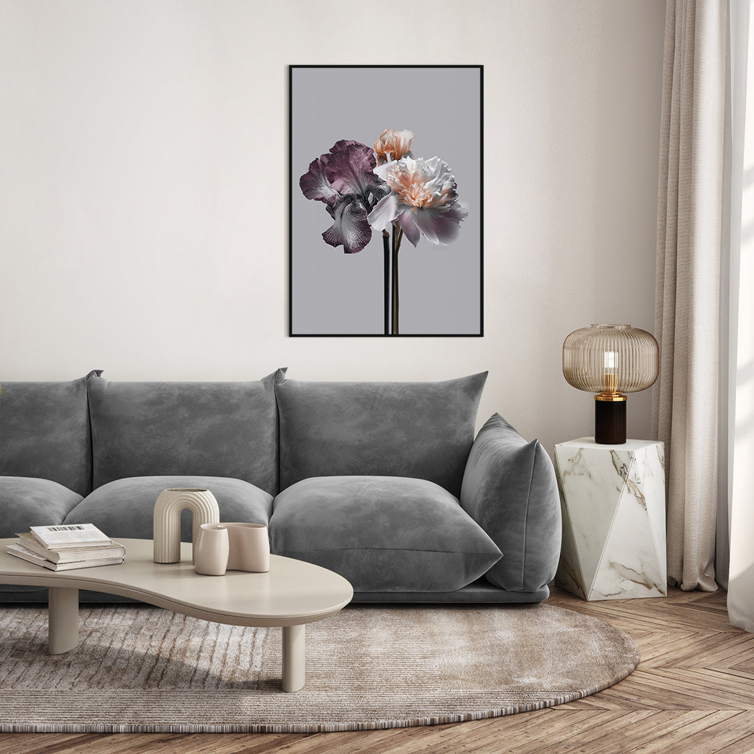 Virtue 1 | INDRAMMET BILLEDE Indrammet billede MF 30x40 Sort