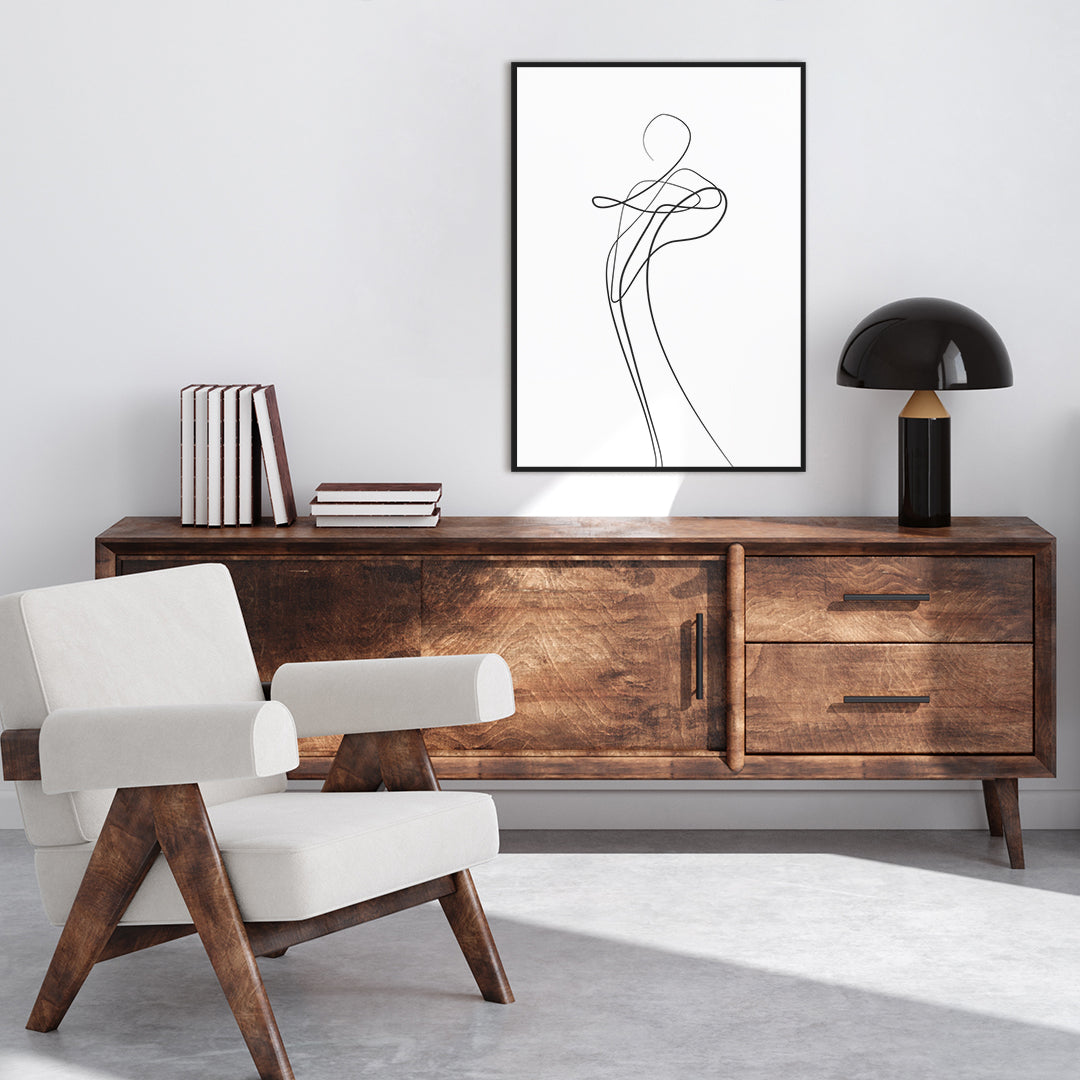 Shape of you 1 | INDRAMMET BILLEDE Indrammet billede MF