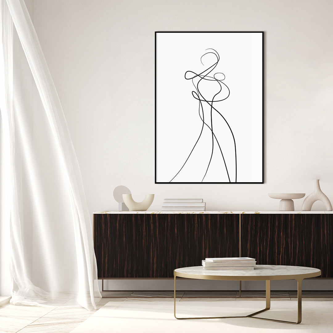 Shape of you 2 | INDRAMMET BILLEDE Indrammet billede MF