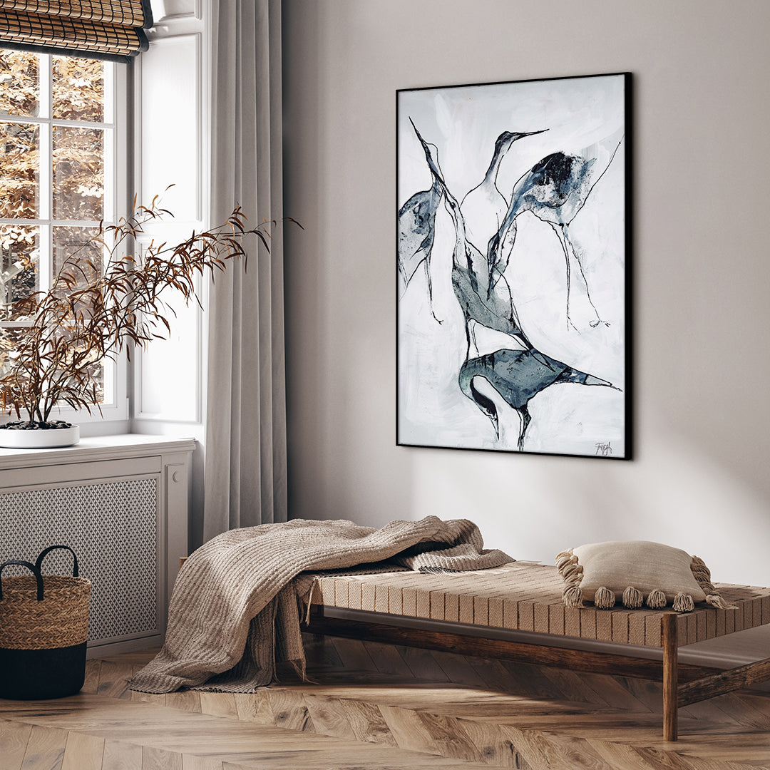 Crane 1 | INDRAMMET BILLEDE Indrammet billede MF