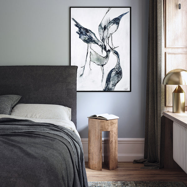 Crane 2 | INDRAMMET BILLEDE Indrammet billede MF