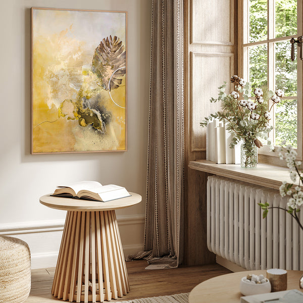 Golden Leaf | INDRAMMET BILLEDE Indrammet billede MF