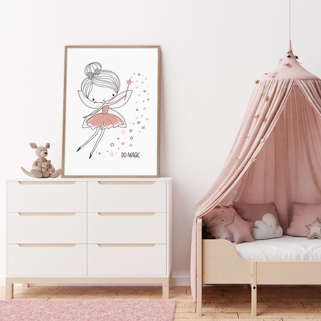 Fairy 2 | INDRAMMET BILLEDE Indrammet billede MF 30x40 Egeramme