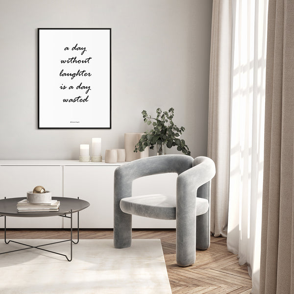 Without laughter | INDRAMMET BILLEDE Indrammet billede MF