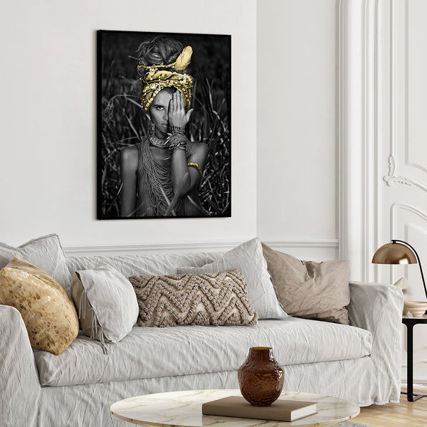 In the Bush gold | INDRAMMET BILLEDE Indrammet billede MF