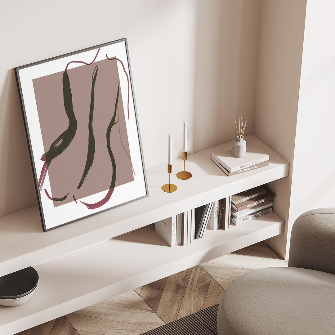 Sketch no 3 | INDRAMMET BILLEDE Indrammet billede MF
