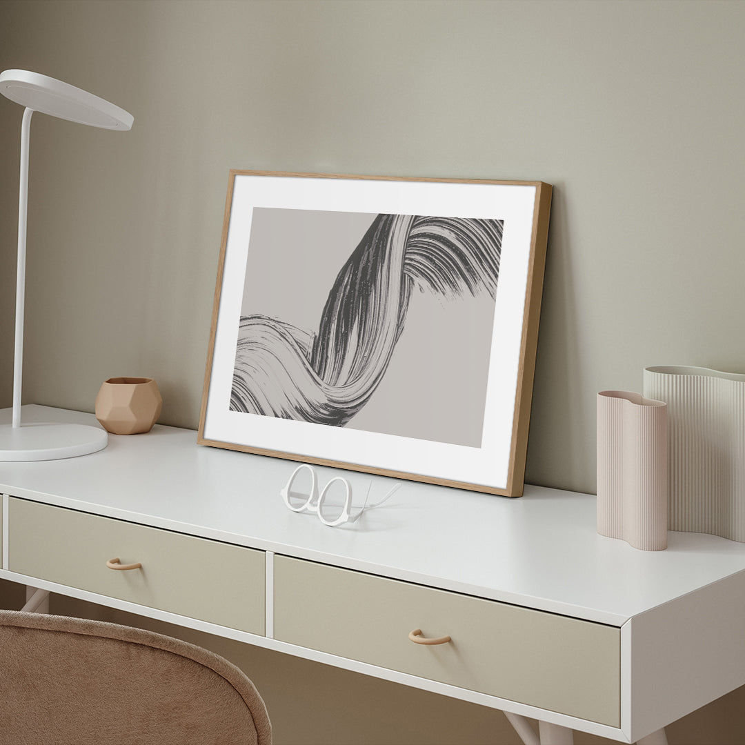 Brushed 2 | INDRAMMET BILLEDE Indrammet billede MF