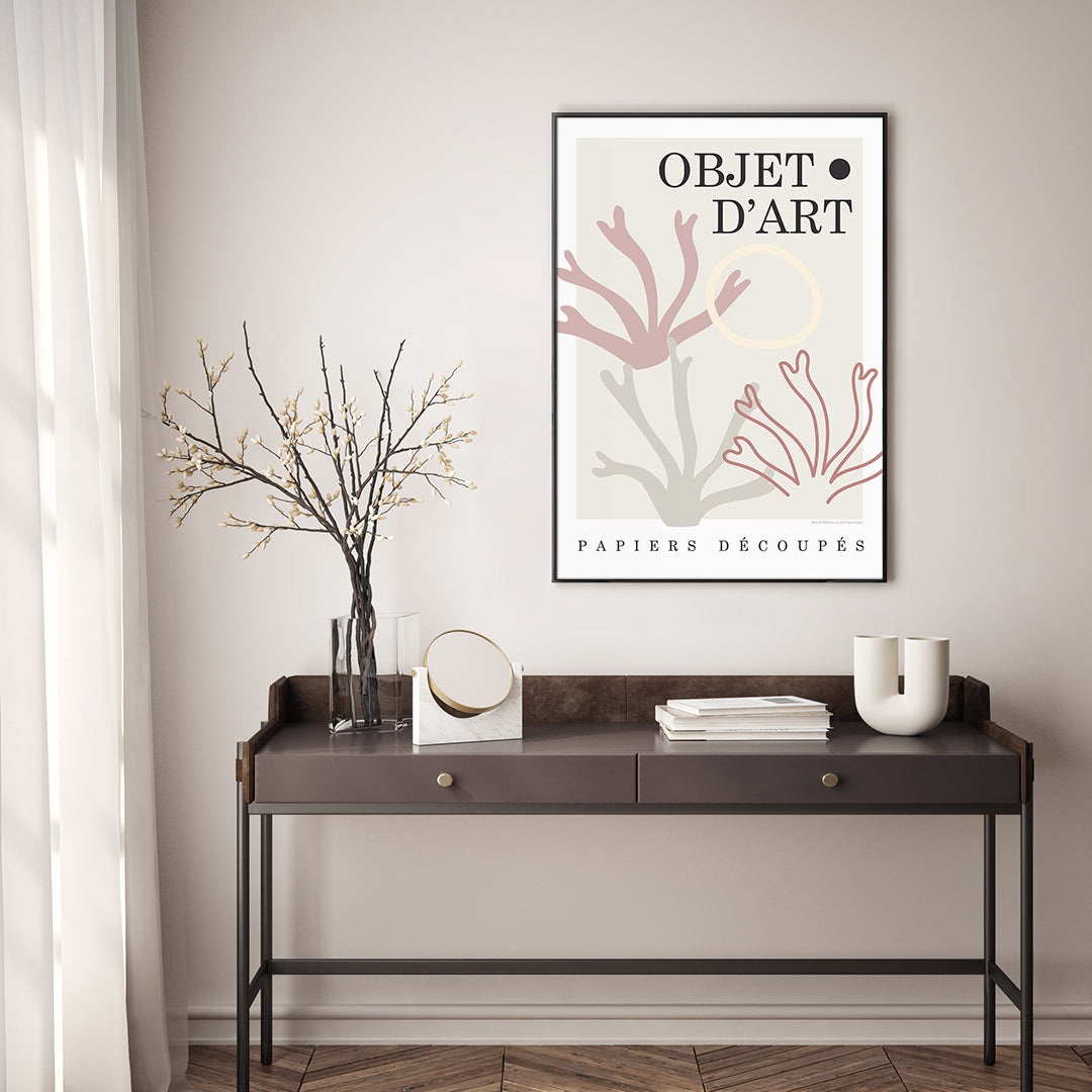 Objet-1 | INDRAMMET BILLEDE Indrammet billede MF