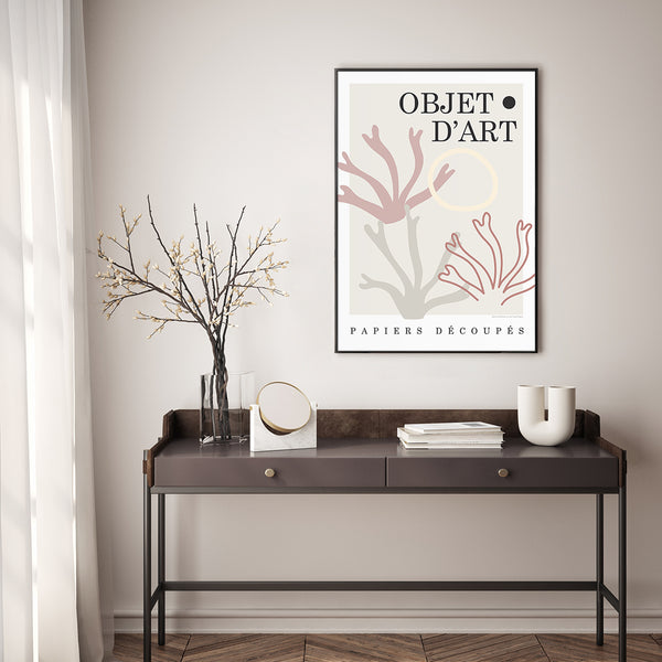 Objet-1 | INDRAMMET BILLEDE Indrammet billede MF