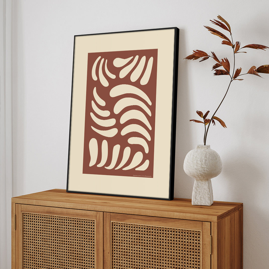 Lithography 3 | INDRAMMET BILLEDE Indrammet billede MF