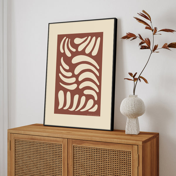 Lithography 3 | INDRAMMET BILLEDE Indrammet billede MF
