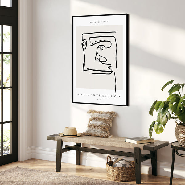 Art Contemporain 2 | INDRAMMET BILLEDE Indrammet billede MF
