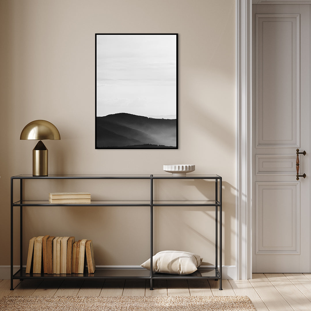 Mystic scenery 2 | INDRAMMET BILLEDE Indrammet billede MF 30x40 Sort